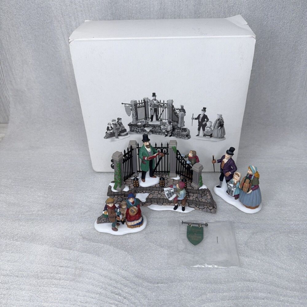 Department 56 Heritage Village Christmas Carol Reading by Charles Dickens 58403